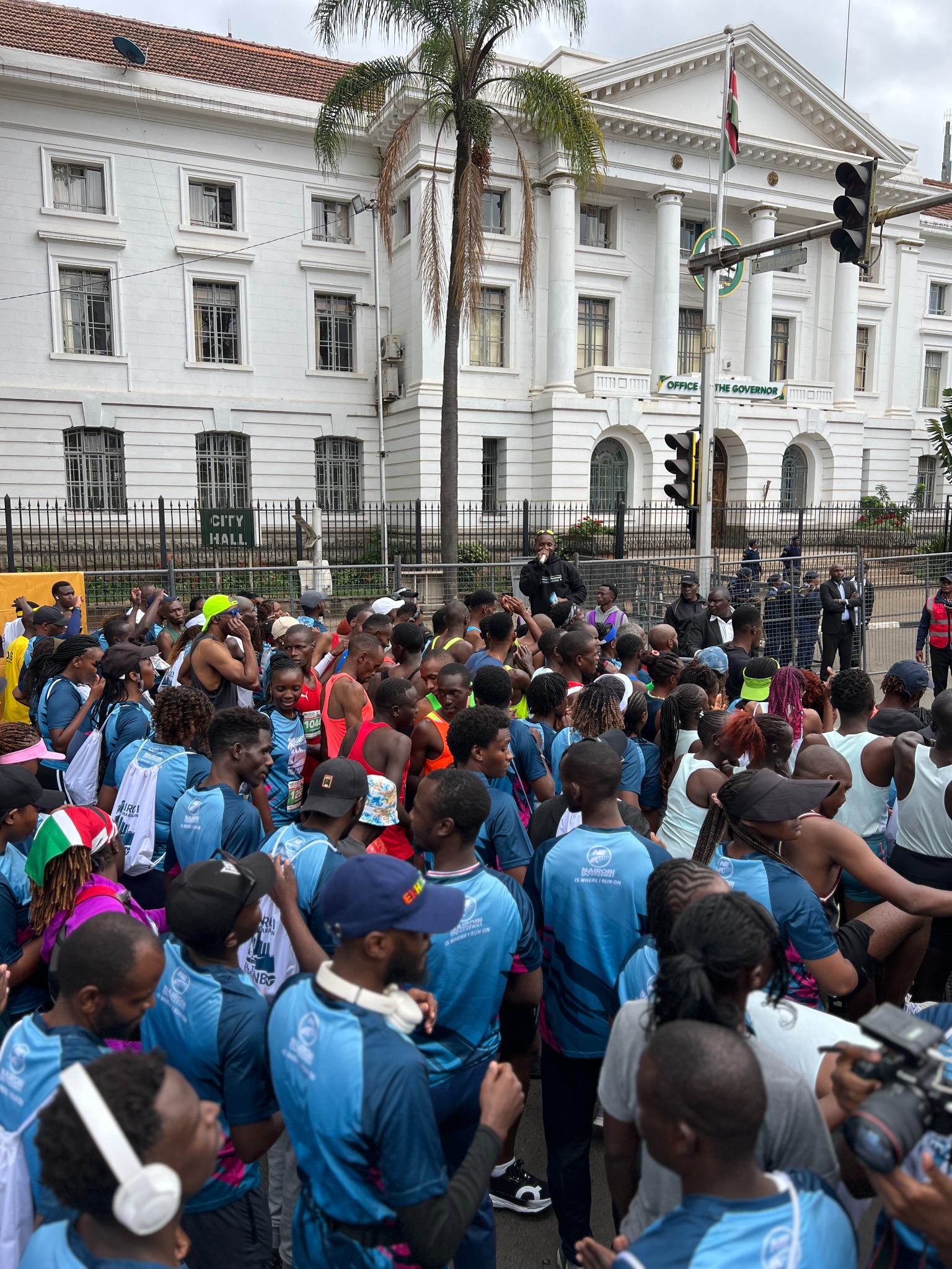 Nairobi City Marathon - City Hall race moments