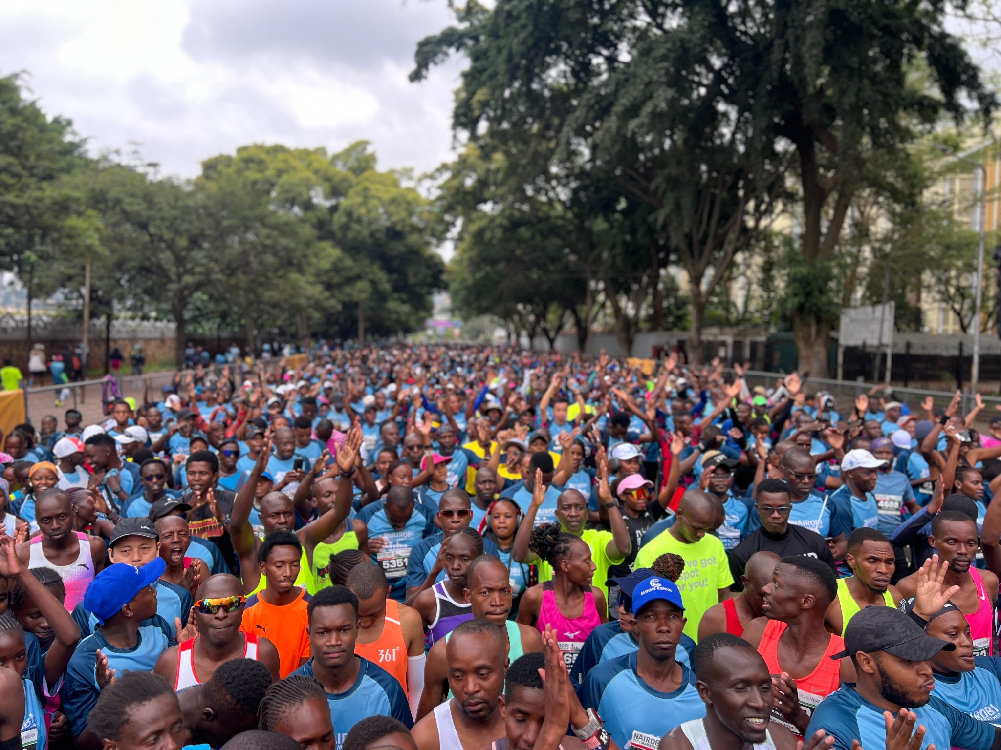 Nairobi City Marathon - Thousands moving as one