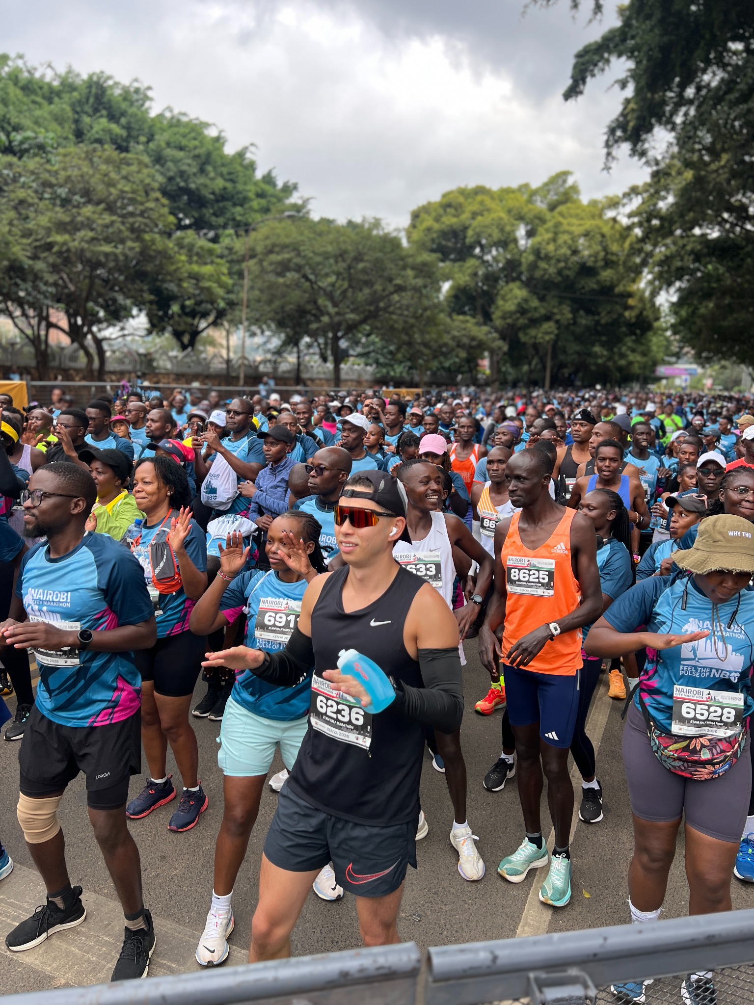 Nairobi City Marathon - Race-day crowd energy